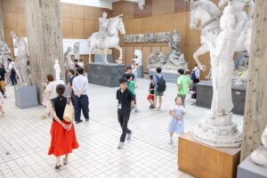 子どもたちが“デジタル御輿”を制作　藝大がひらくアートとテクノロジーの学び